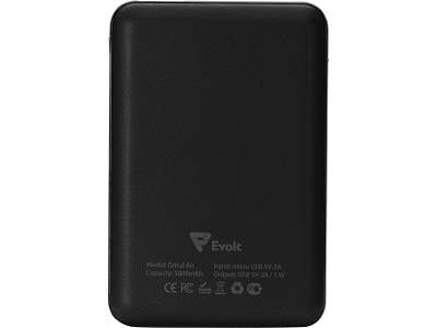 Беспроводной внешний аккумулятор Grind Air, 5000 mAh