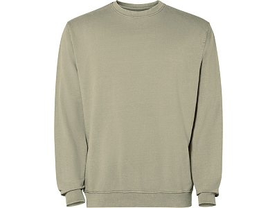 Свитшот Jaya, унисекс (Светлый хаки выстиранный)