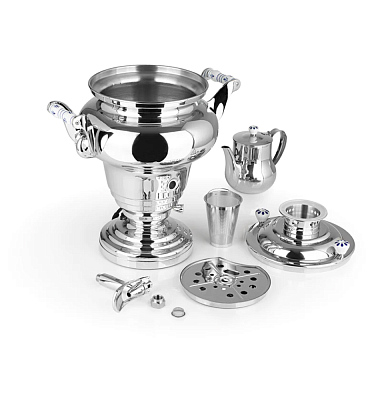 Самовар BEEM модель Royal, 15 литров, серебристый