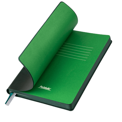 Ежедневник Voyage недатированный, темно-зеленый (Зеленый, бежевый)