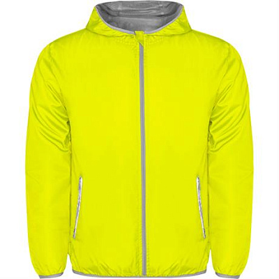 Куртка («ветровка») ANGELO унисекс, ФЛУОРЕСЦЕНТНЫЙ ЖЕЛТЫЙ L (Флуоресцентный желтый)