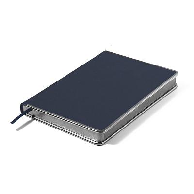 Ежедневник недатированный Montrose, формат А5, в линейку (Тёмно-синий)