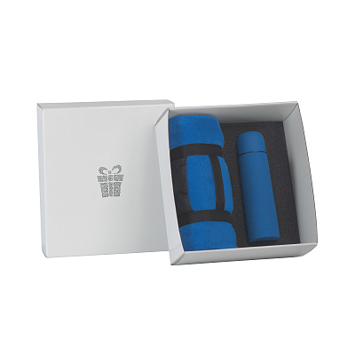 Набор подарочный "Привал", синий