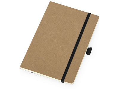 Блокнот А5 в гибкой обложке Sevilia Soft (Крафтовый/черный)