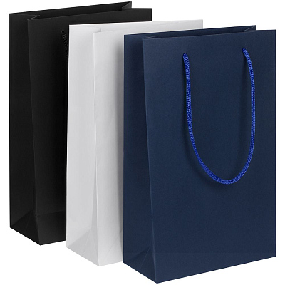 Пакет бумажный Waski S, синий