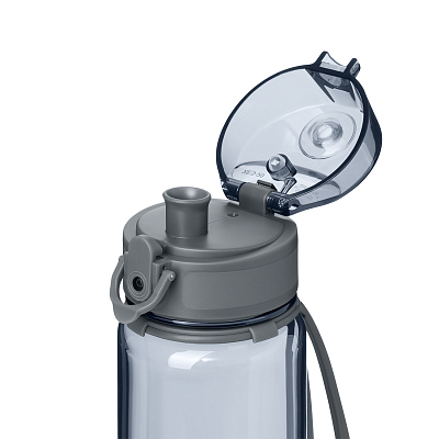 Бутылка для воды Комо (Como), серая