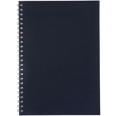 Блокнот Salvador в клетку  (Синий)