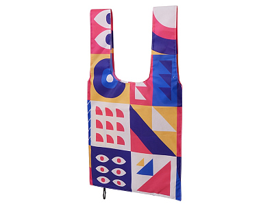 Сумка для шопинга с возможностью полноцветной печати (Разноцветный)