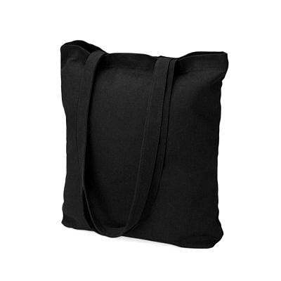 Cумка хозяйственная  Bagsy Super 220 г/м2, черная (Чёрный)