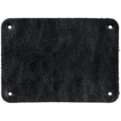 Лейбл кожаный Beta, XL, черный (Чёрный)