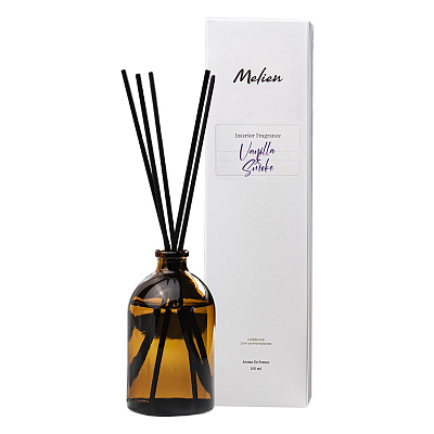 Парфюм для интерьера с аромадиффузором по мотивам Vanilla  Smoke,100мл, стекло (Фиолетовый)