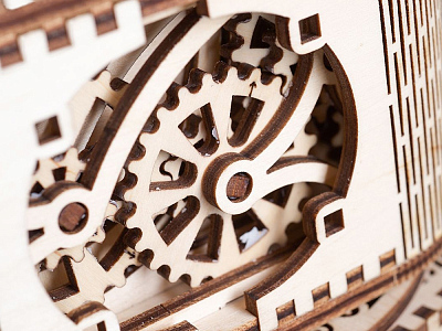 3D-ПАЗЛ UGEARS Шкатулка с секретом