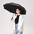 Зонт складной Азимут (Azimut), черный - Фото 6