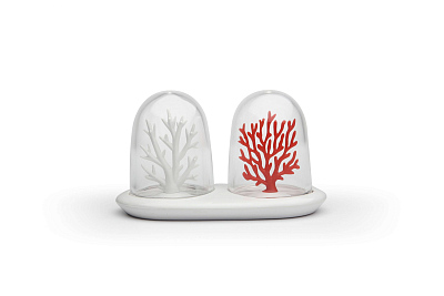 Солонка и перечница Coral Bleaching (Белый)