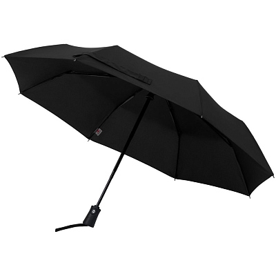 Складной зонт Fiber Magic Superstrong, черный (Чёрный)