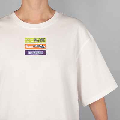 Худи с капюшоном, унисекс Алекс (Alex) белый, размер L