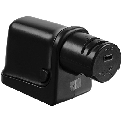 Электрическая точилка для ножей Knives Out, черная (Чёрный)