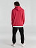 Толстовка с капюшоном унисекс Hoodie, красный меланж - Фото 10