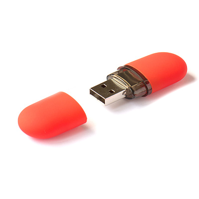 Пластик 04 Капсула софт , 16Гб (Красный)