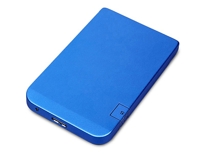 Внешний жесткий диск SSD Saturn на 1 Тб (Синий)