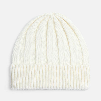 Шапка Bellish, белая (ванильная) (Белый)