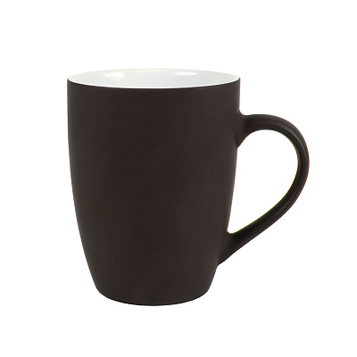 Кружка SWEET с прорезиненным покрытием (Шоколадный)