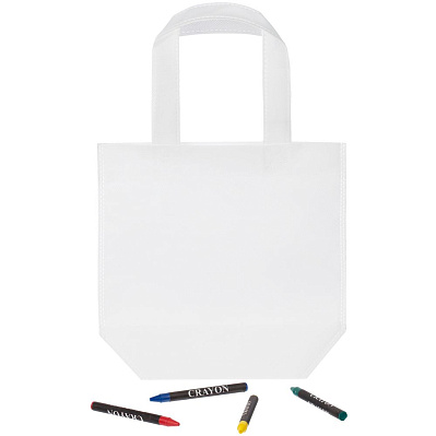 Сумка для раскрашивания Create, белая (Белый) Сумка для раскрашивания Create, белая (Белый)