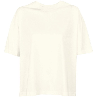Футболка оверсайз женская Boxy Women, молочно-белая (Белый)