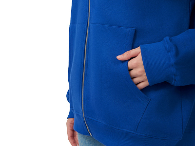 Толстовка оверсайз с капюшоном на молнии Monaco