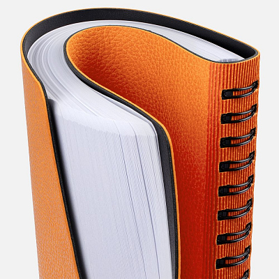 Ежедневник Strep Front на заказ, недатированный, оранжевый