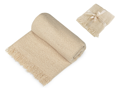 Плед акриловый Mohair (Бежевый)
