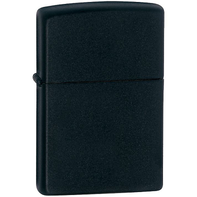 Зажигалка Zippo Classic Matte, матовая черная (Чёрный)