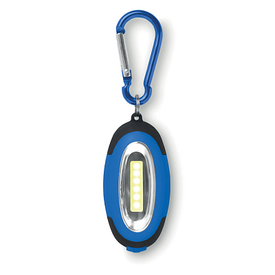 Фонарик с карабином (Королевский синий)