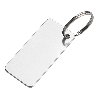 Брелок из переработанного алюминия Convert  (Серебро)