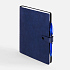 Ежедневник Strep Front на заказ, недатированный, синий - Фото 5