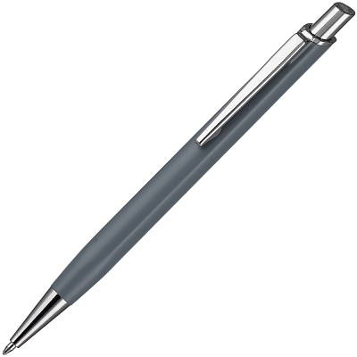 Ручка шариковая Konvent, матовая, серая (Серый)