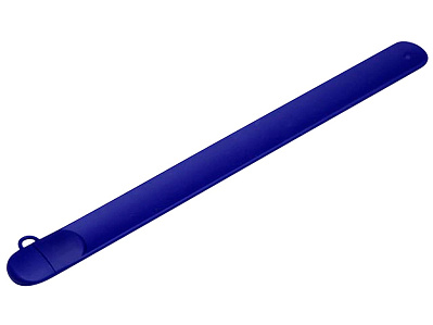 USB 2.0- флешка на 32 Гб в виде браслета (Синий)