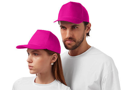 Бейсболка Poly (Фуксия)