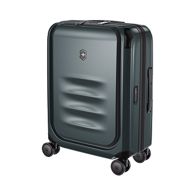 Чемодан VICTORINOX Spectra™ 3.0 Global Carry-On, темно-зеленый, поликарбонат Sorplas™, 40x20x55 см, 39 л