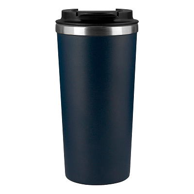 Подарочный набор Форгес (Forges), синий (шарф, термокружка)