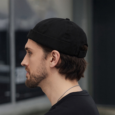 Шапка Docker Hat, унисекс (Чёрный) Шапка Docker Hat, унисекс (Чёрный)