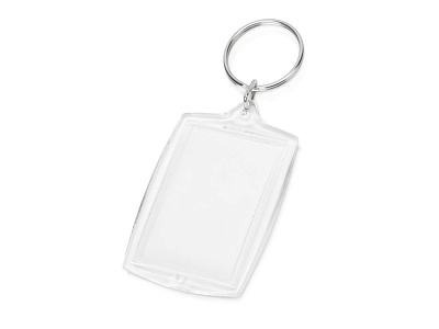 Брелок Постер-2 (Прозрачный/серебристый)