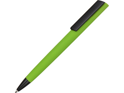 Ручка пластиковая шариковая C1 soft-touch (Зеленое яблоко)