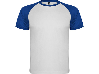 Спортивная футболка Indianapolis мужская (Белый/королевский синий)