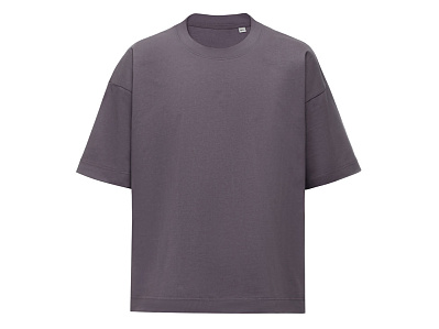 Футболка оверсайз Beta.01 унисекс (Тёмно-серый)