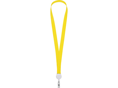 Ланьярд с ретрактором (Желтый)