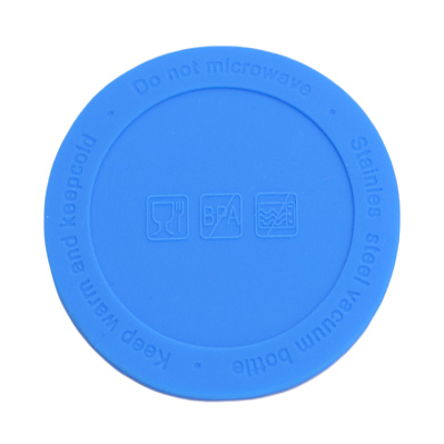 Накладка силиконовая для термокружки Ashly, синяя (Синий)