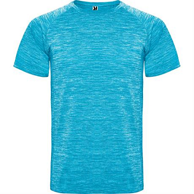 Спортивная футболка AUSTIN мужская, ПЁСТРЫЙ БИРЮЗОВЫЙ 2XL (Пёстрый бирюзовый)