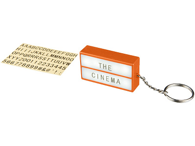 Брелок - фонарик Cinema (Оранжевый)