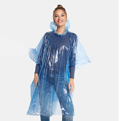 Дождевик водонепроницаемый SHAKA, Королевский синий (Королевский синий)